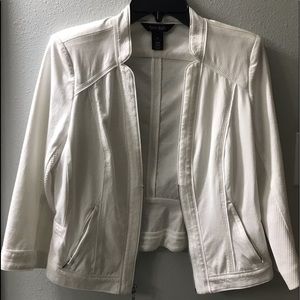 White House Black Market Denim Jacket